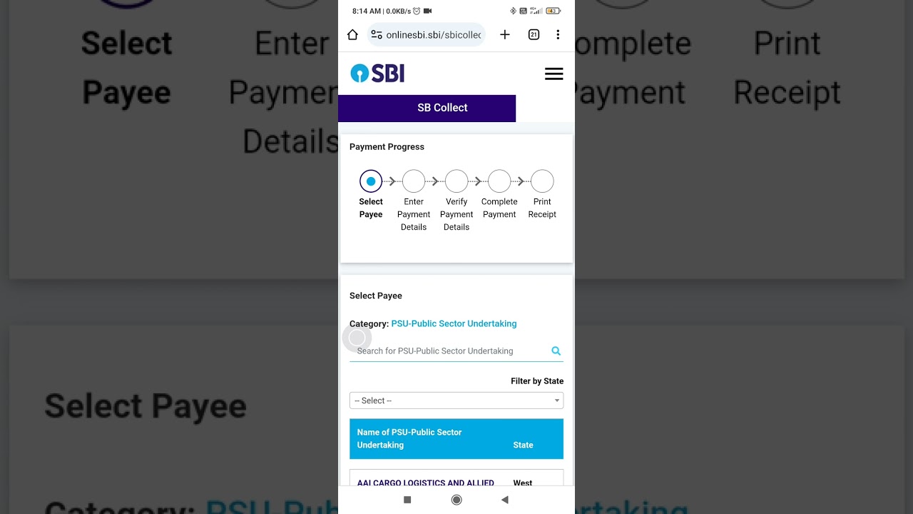 BEML form fill up Payment Process KP/S/06/2023