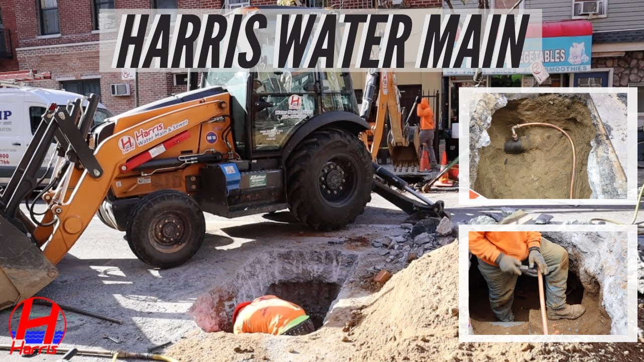 Installing a NEW Water Main - Process, Procedure, Information and Tips