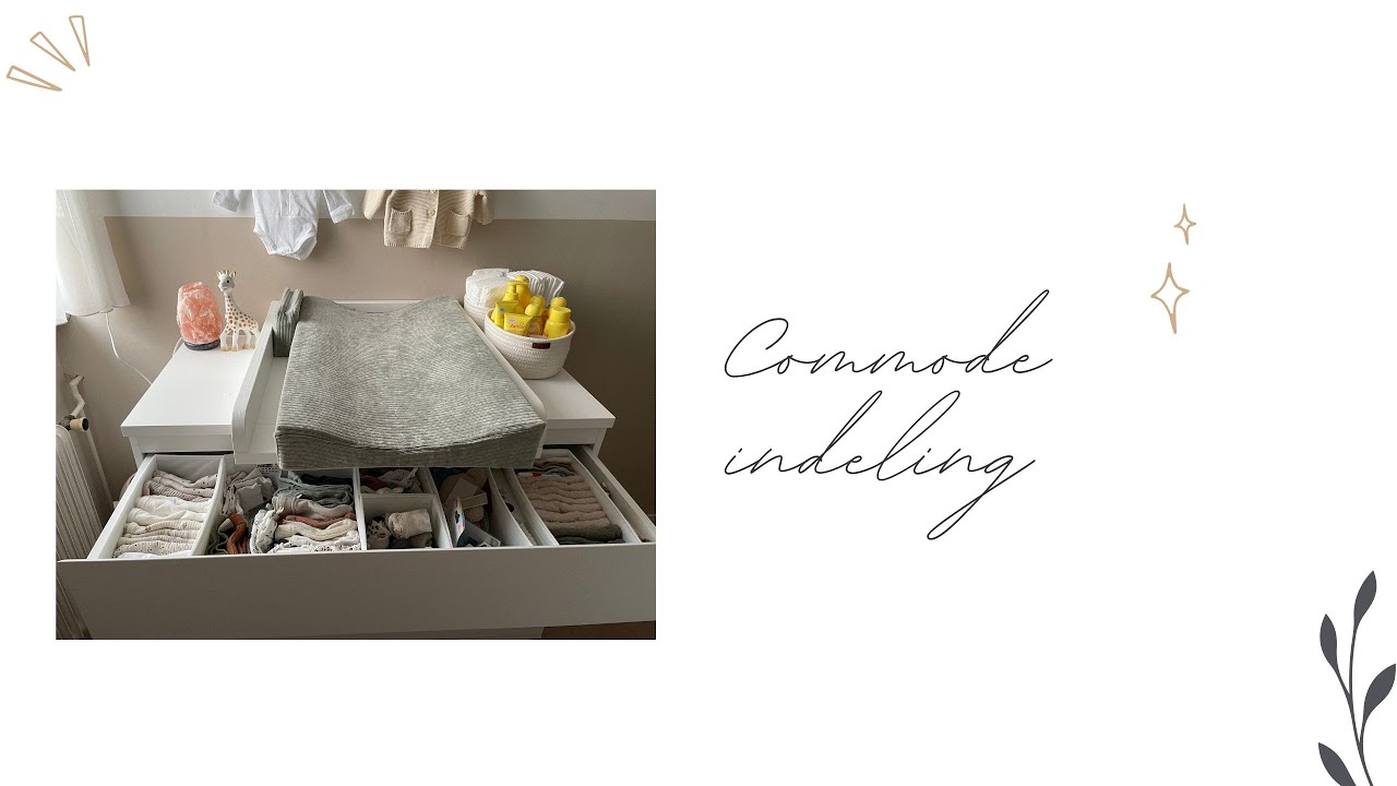 Wat zit er in onze commode & kast? - Commode indeling 👖🧦👕 - Anouk de Haan