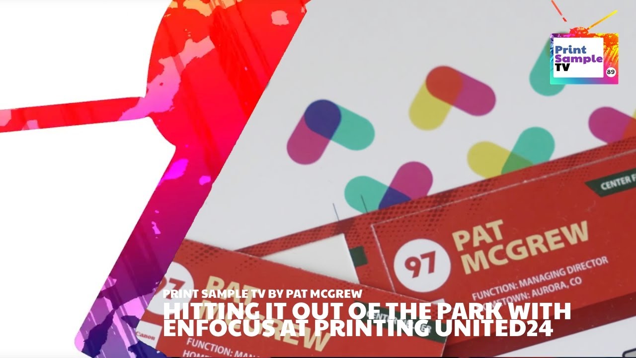 Hitting it Out of the Park with Enfocus at Printing United &middot; Pat McGrew &middot; Print Sample TV #89