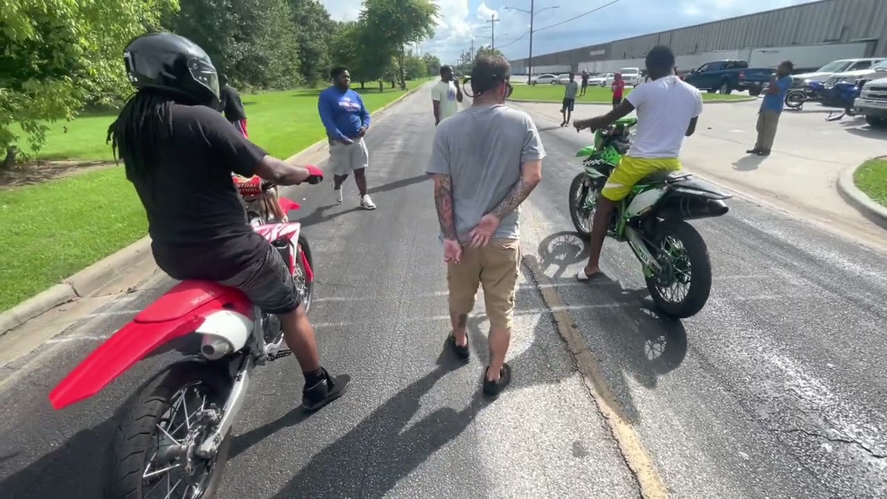 Day in life with YNS/TRAPSTAR race day junkyard bike