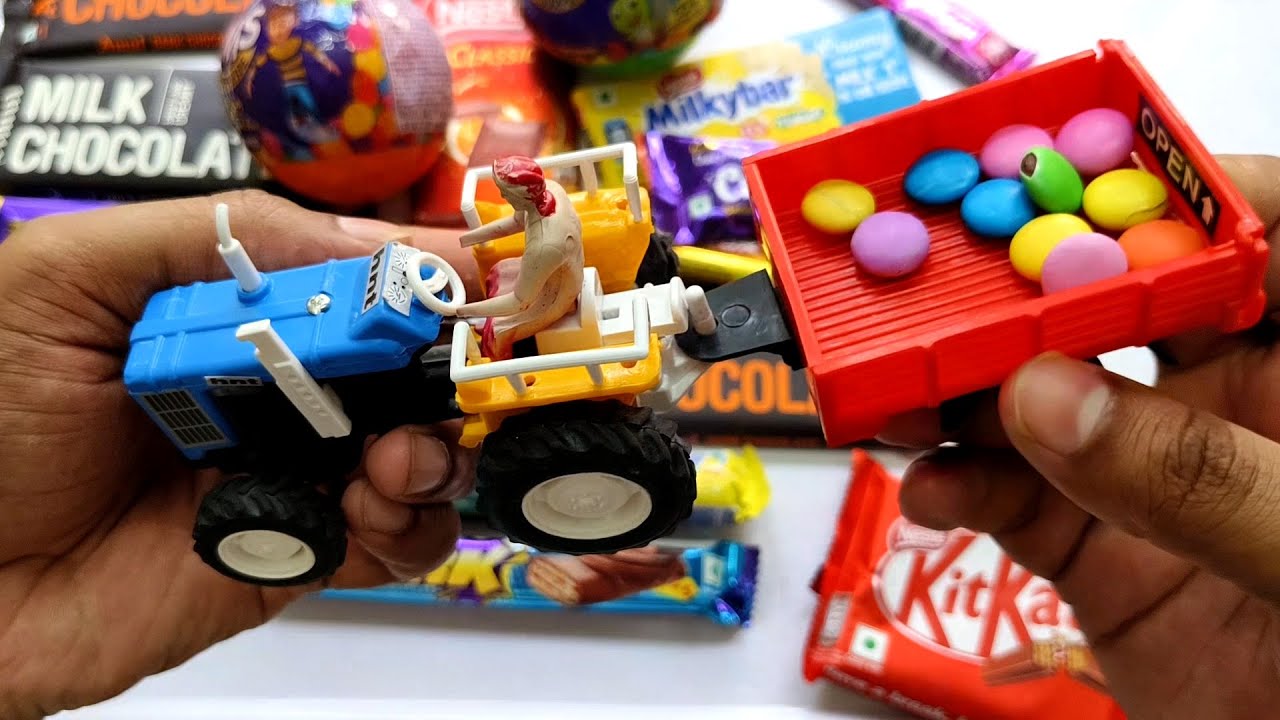 Satisfying video Asmr lollipops candy and chocolate gummy candy unboxing video Asmr.