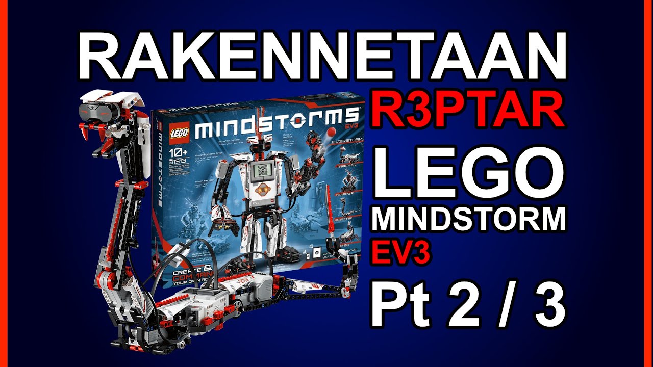 Rakennetaan R3PTAR ! | Lego MINDSTORM EV3 | Kuinka iso projetki kasaaminen on? | Osa 2 / 3
