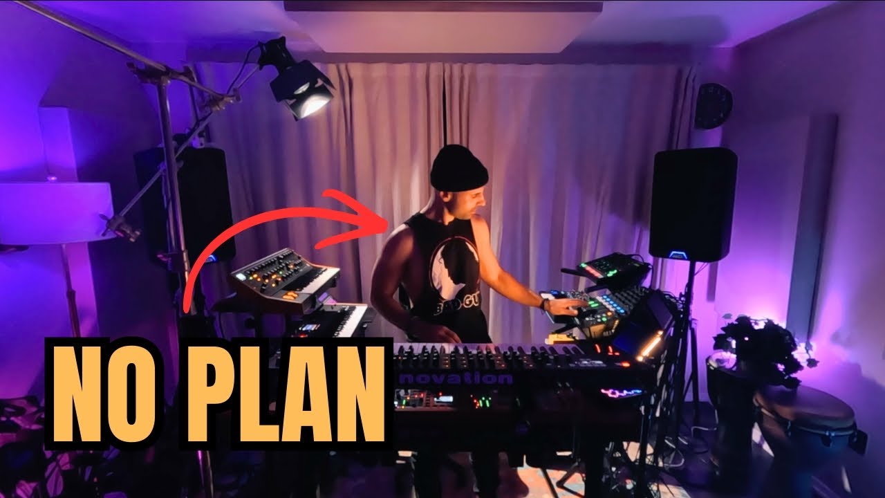 watch me build a track from nothing (live, no plan)