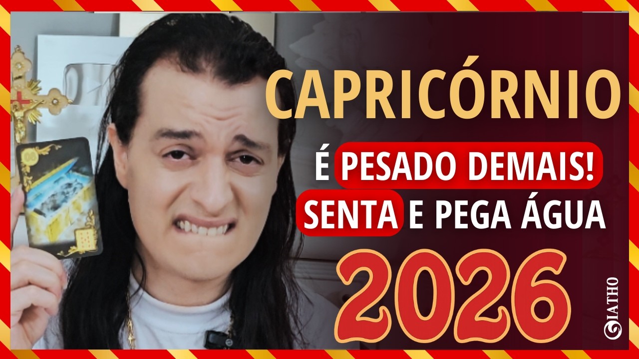 CAPRICÓRNIO 2026, Ano Todo! Belo Milagre, Te Emociona, Vence
