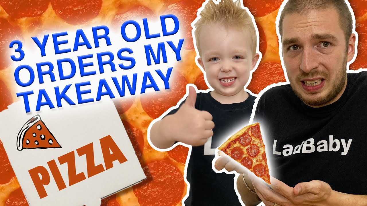 Letting a 3 year old decide my takeaway (Pizza) 🥡🍕