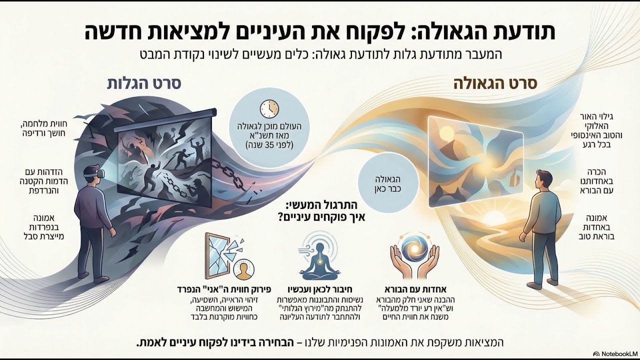 להתבונן להיזכר להתעורר לגאולה