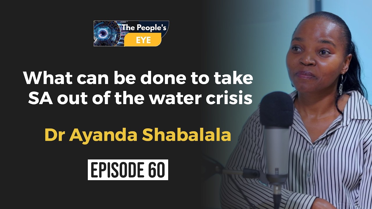 What can be done to take SA out of the water crisis
