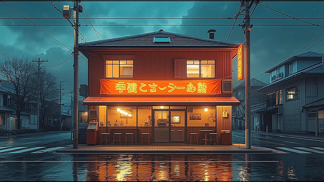 You're Sitting Alone in a Warm Cafe II Cozy Lofi