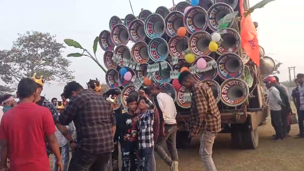🐯বনমা সাউন্ড 🐯 সরস্বতী পূজা দশমীতে মেয়েদের 