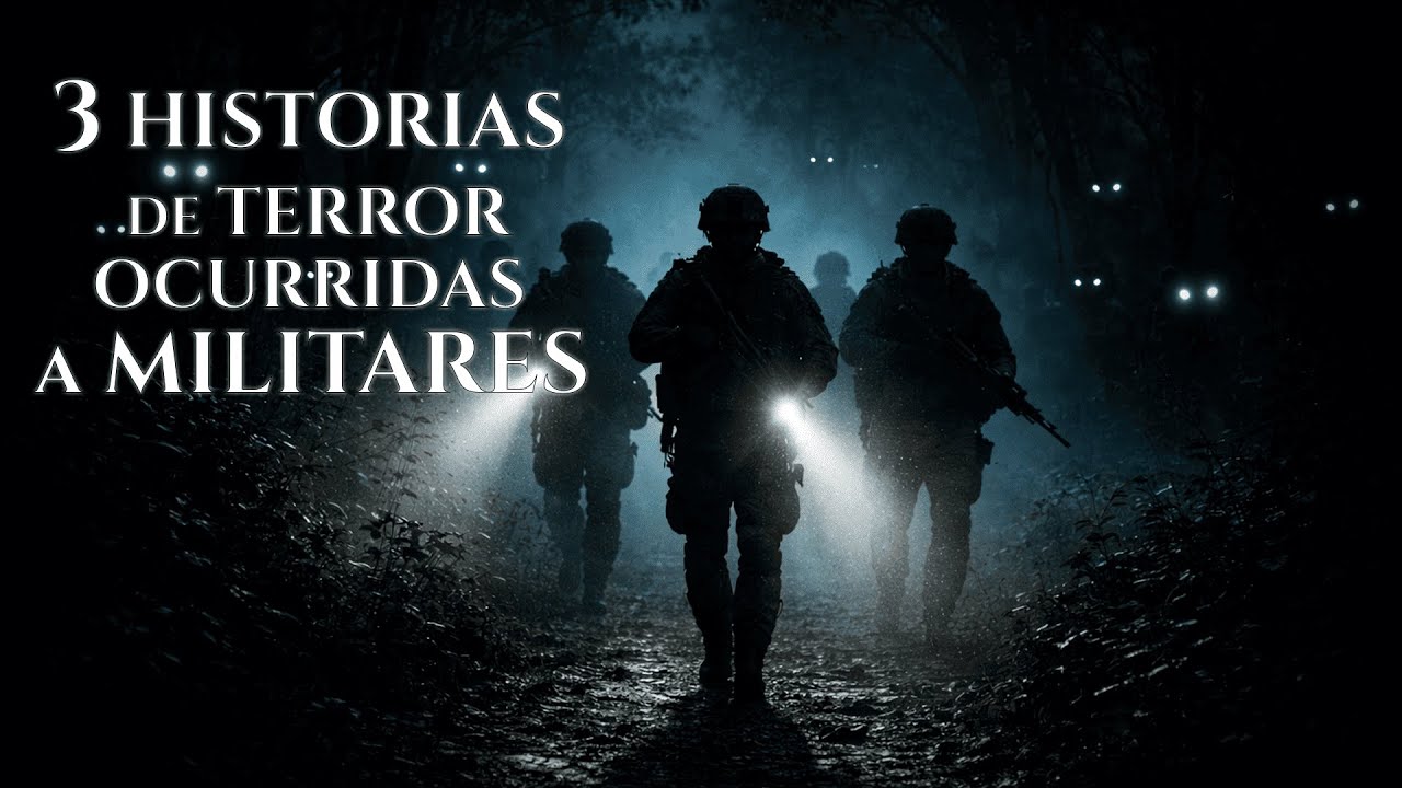 3 HISTORIAS DE TERROR ocurridas a MILITARES