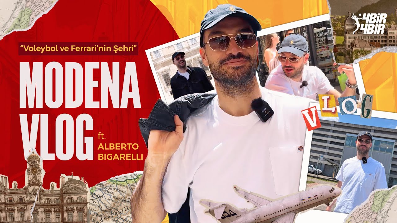🇮🇹 MODENA VLOG with Bigarelli | Voleybol ve Ferrari'nin şehri, Galatasaray teklifi, Fatih Terim