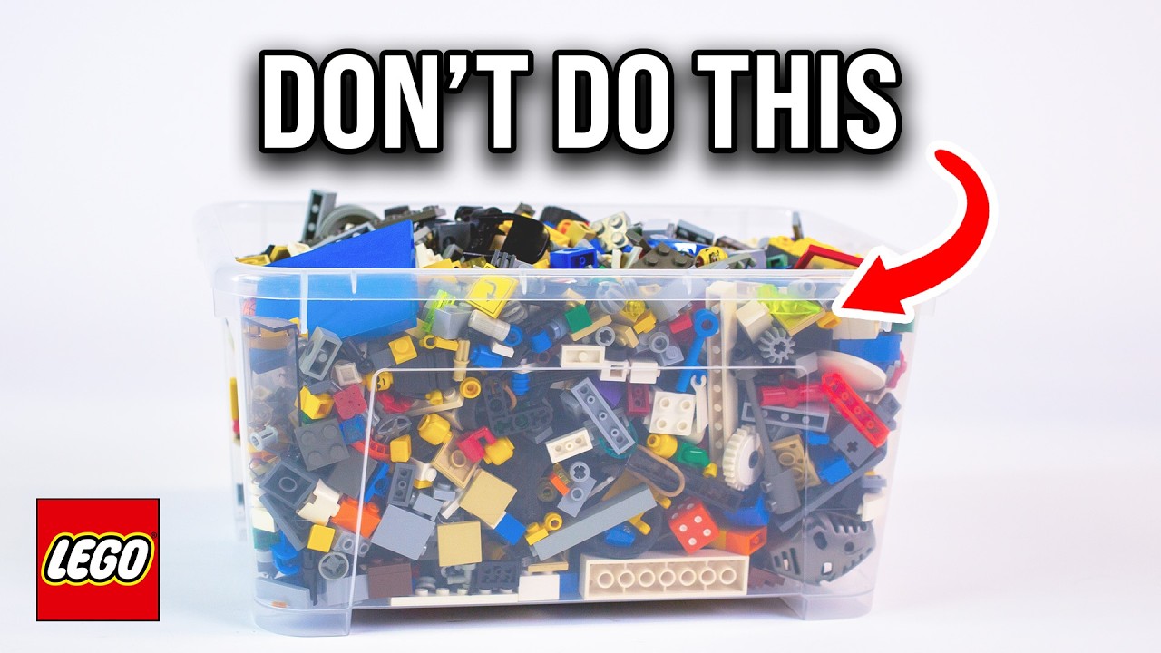 I Built a DIY LEGO Storage System