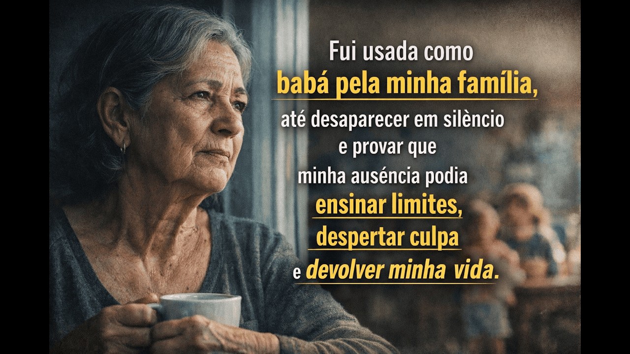 Minha filha me fazia de babá dos próprios filhos… até o dia em que eu decidi desaparecer