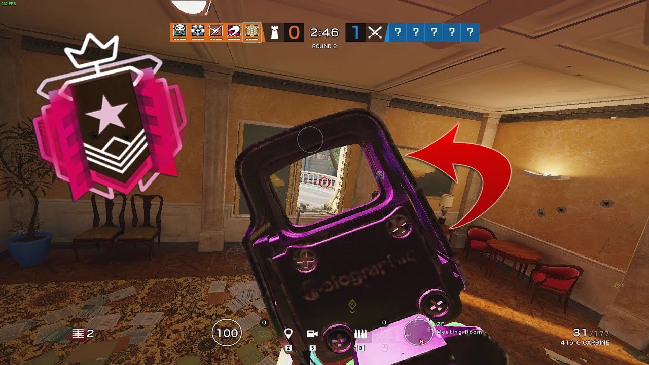 NEW Insane Champion Spawnpeek - Rainbow Six Siege