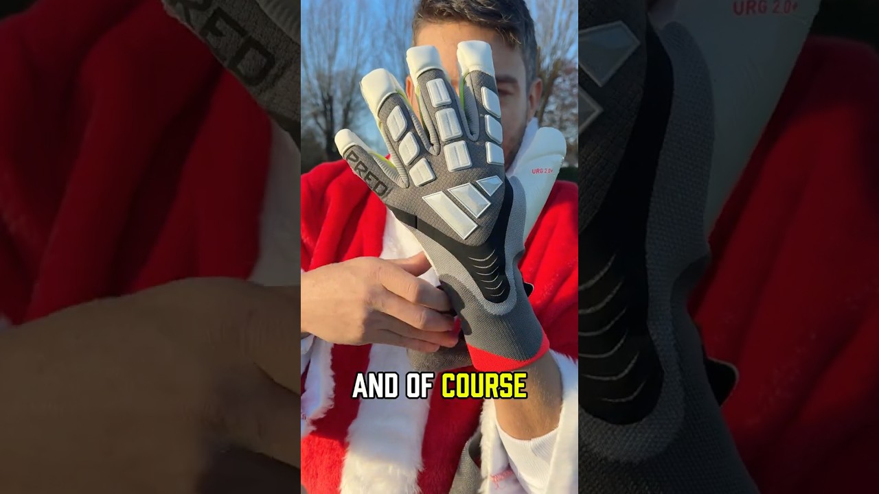 Adidas Finishers Steel goalkeeper gloves! Glovemas special! #shorts