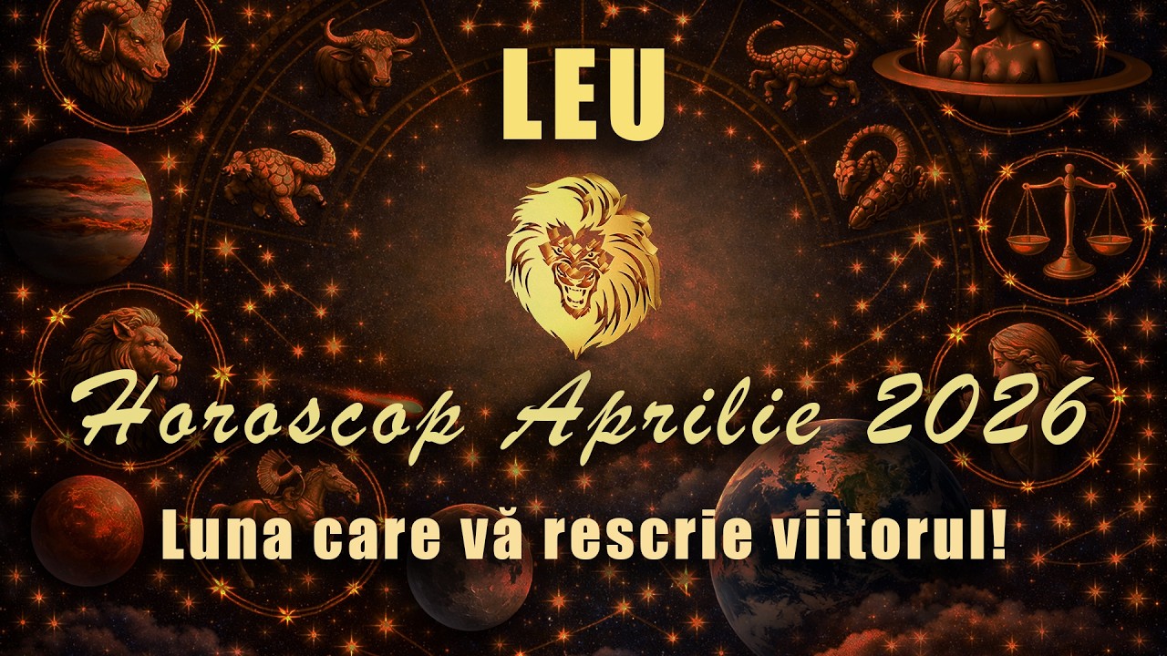 ♌LEU♌Horoscop Aprilie 2026🔥Destinul este de partea voastră luna aceasta!