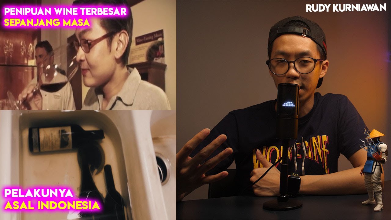 PENIPUAN SEMPURNA KEPONAKAN EDI TANSIL DI AMERIKA, PURA 2 KAYA JUAL WINE | Rudy Kurniawan