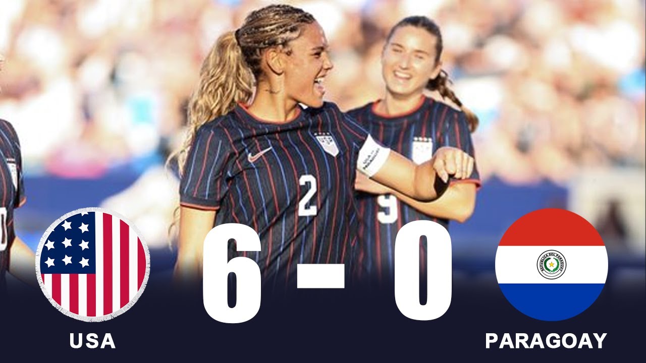 USWNT vs Paraguay W Highlights & All Goals 24/1/2026