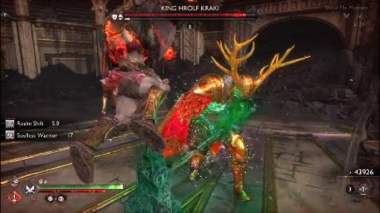 Burden Vs Rage Build - GOW Valhalla DLC (Show Me Mastery)