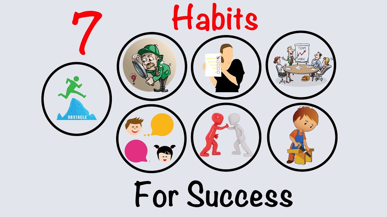 வெற்றி மனிதர்களின் பழக்கங்கள்  7 Habits of Highly Successful People in Tamil | Puthaga Surukam