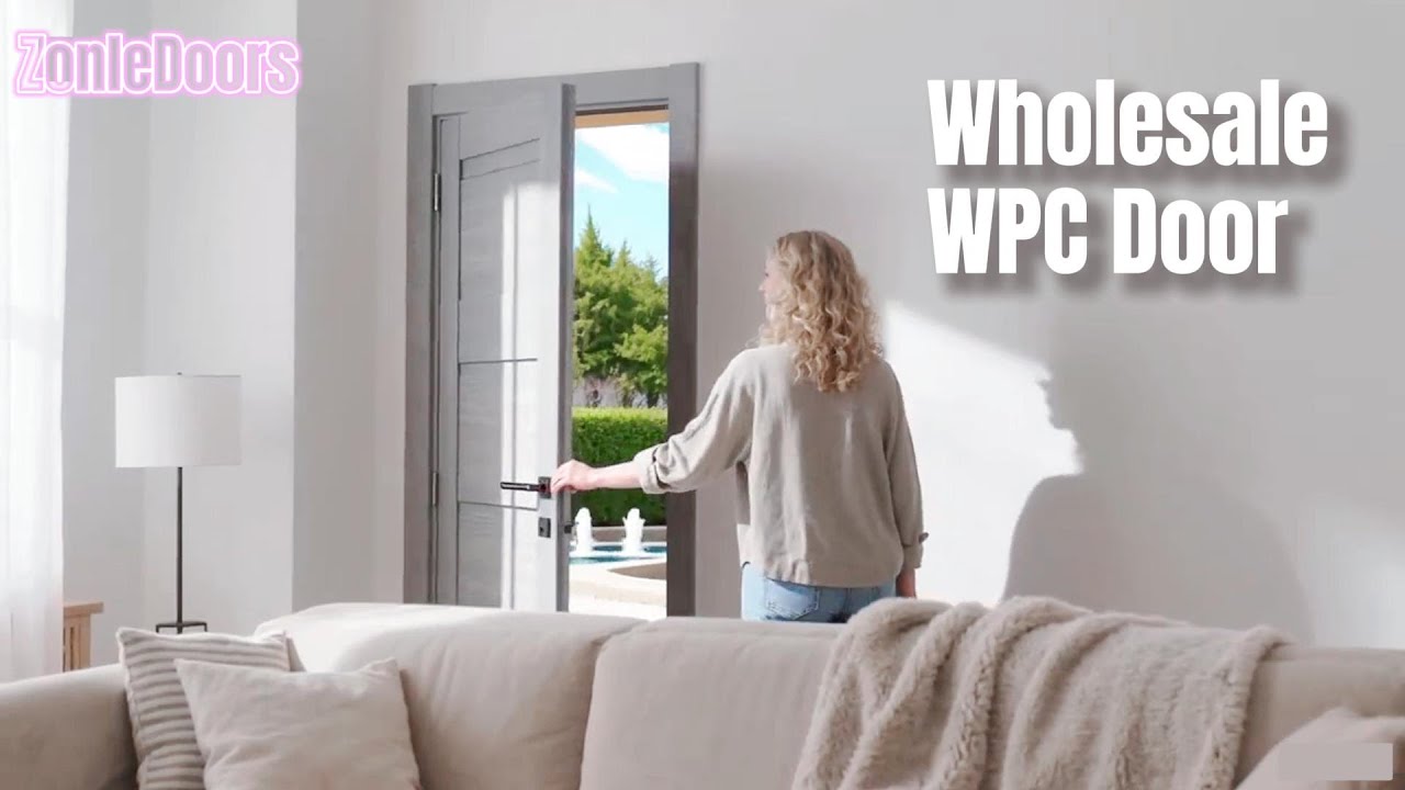 Zonle WPC Doors Waterproof & Eco Friendly Design