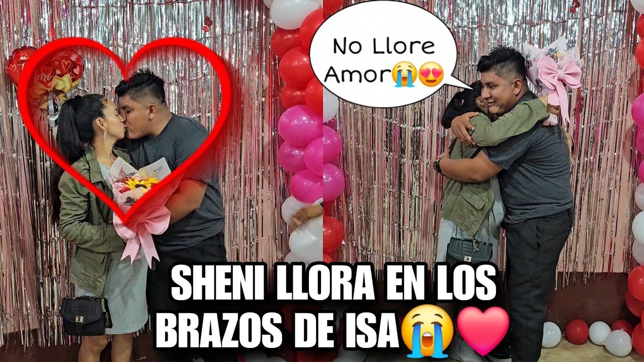 ISA Se Comio A Besos A SHENI Enfrente De Todos🥰😱Ella No Paraba De Llorar En Sus Brazos😭