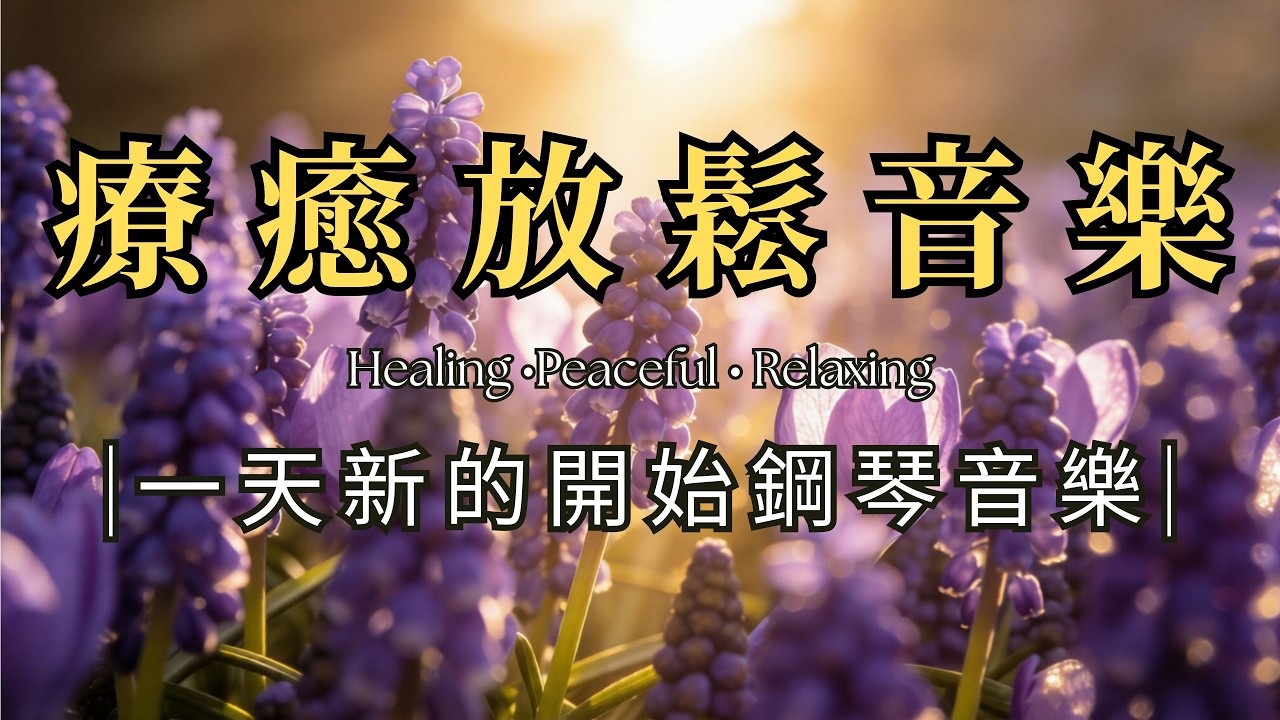 療癒放鬆的音樂時光🍀|  陪你一天新的開始鋼琴音樂 | 早晨療癒旋律 | 放鬆、專注、讀書、工作 | 祝福好運和幸福 🌿 早晨音樂 #morningmusic #piano