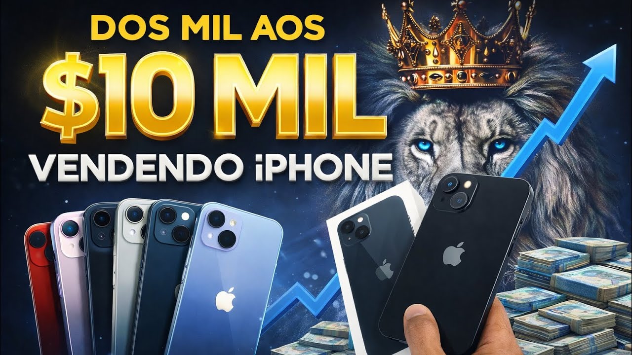 Dos 1.000 aos 10.000 mil😱vendendo iPhone nenhum lojista tem coragem te te dizer mais eu tenho !! 