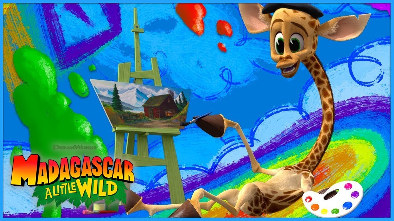 Visiting the Art Museum 🎨 | Madagascar: A Little Wild | DreamWorks Madagascar