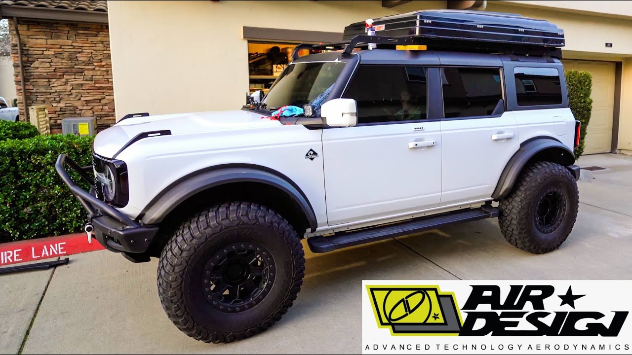 Installing My New Wide Body Kit on the Ford Bronco!
