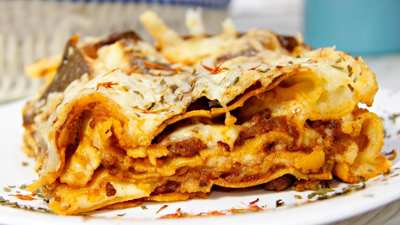 LAZANJE koje će ostati sočne - Najbolji recept | Lasagne 4K
