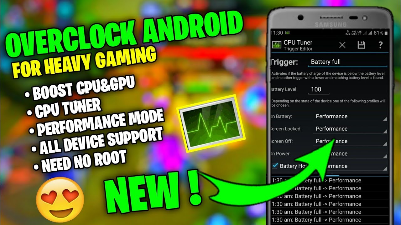 How To Overclock Android Without Root | Increase Fps and Fix Lags | 100% working