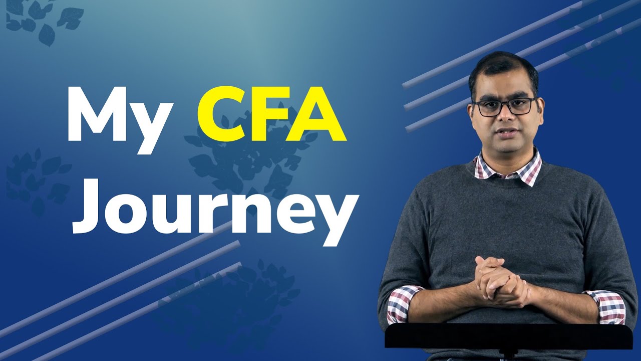 Why he took up the CFA Exam? Sriram Somayajula, CFA
