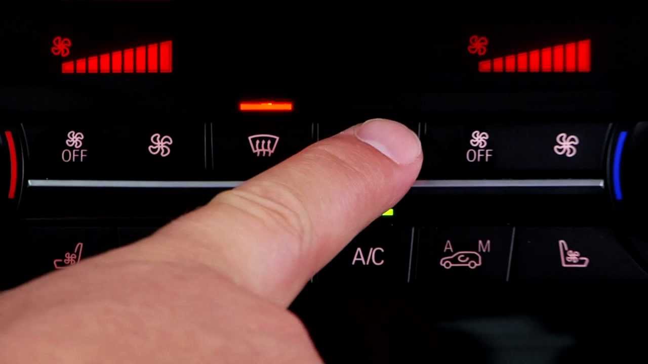 HVAC Controls | BMW How-To
