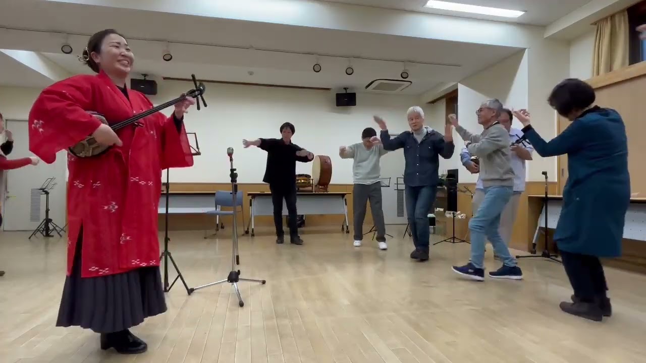 唐船どーい　　三線やまさん　カチャーシーに参加してきたよ