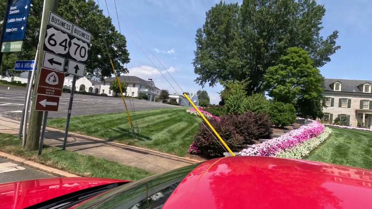 Driving Tour of Morganton NC Late Summer 2023