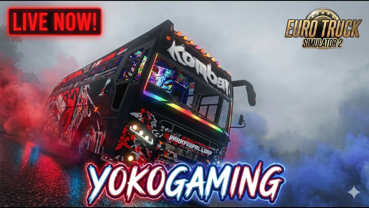 KERALA TOURIST BUS | LOGITECH G29 | M   YOKOGAMING |  #eurotrucksimulator2