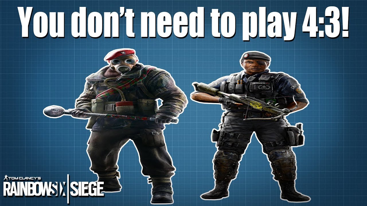 Is 4:3 just a fad? -  Rainbow Six Siege