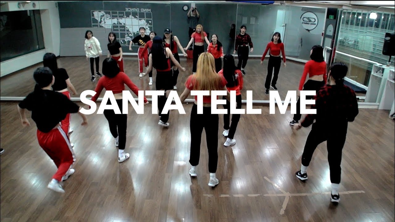 안산댄스학원 MIND DANCE (마인드댄스) 얼반/걸스 8:00 Class | Ariana Grande - Santa Tell Me | 김서연 T