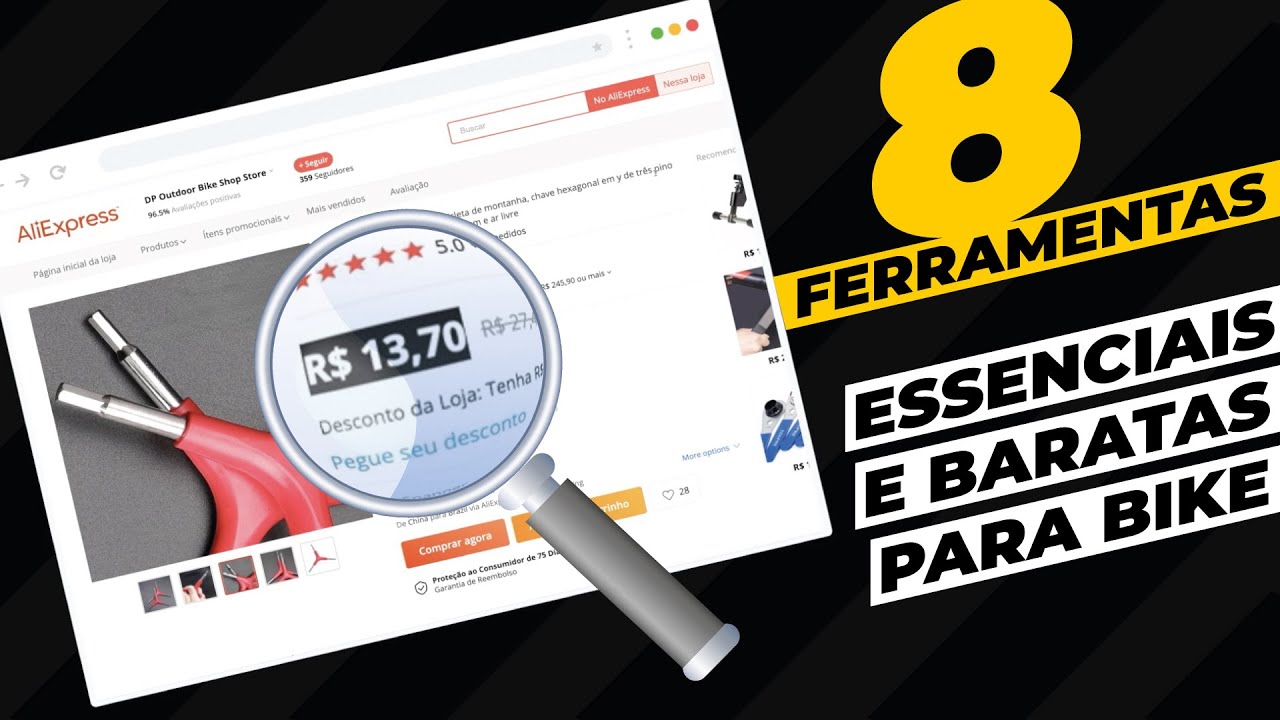 8 ferramentas baratas e úteis pra bike que você encontra na internet. Pedaleria
