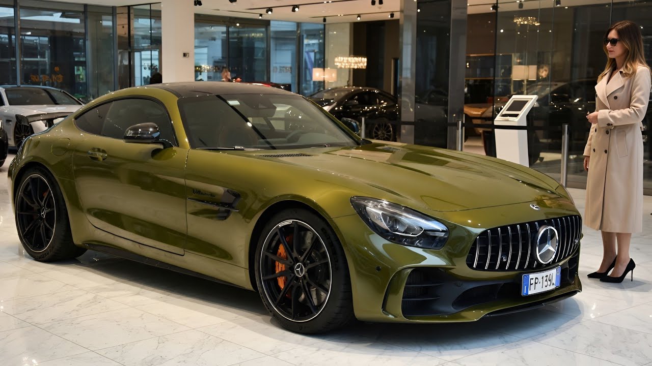 Mercedes-AMG GT R 2026-2027 годов выпуска демонстрирует необузданную мощь в сочетании с захватыва...