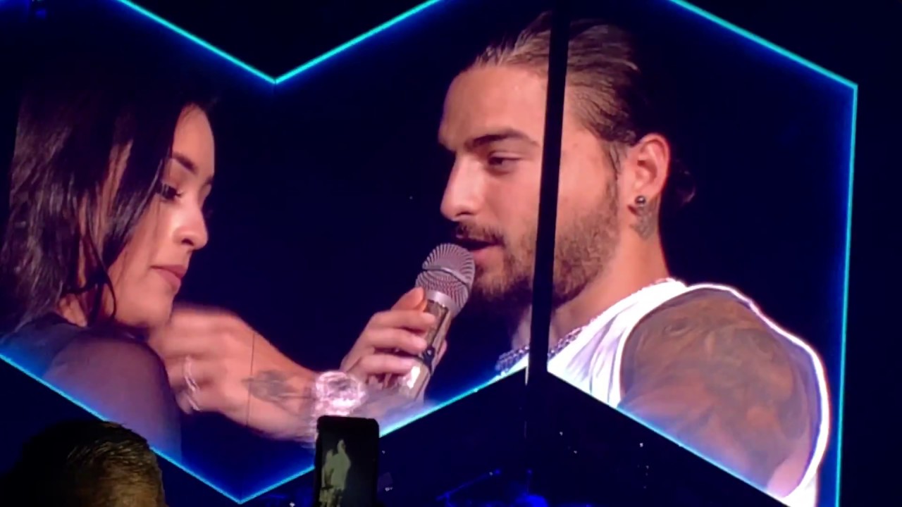 [HD] Maluma Brings Girl on Stage FAME Tour 2018 San Antonio *HOT*🔥