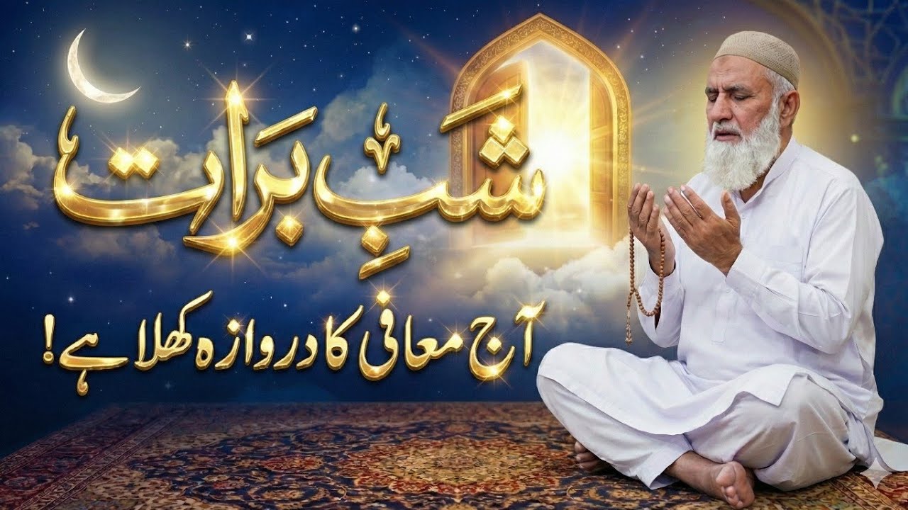 Shab e Barat Ki Raat | Qismat Badalne Wali Raat | Shab e Barat Bayan | 15 Shaban Ki Fazilat | 