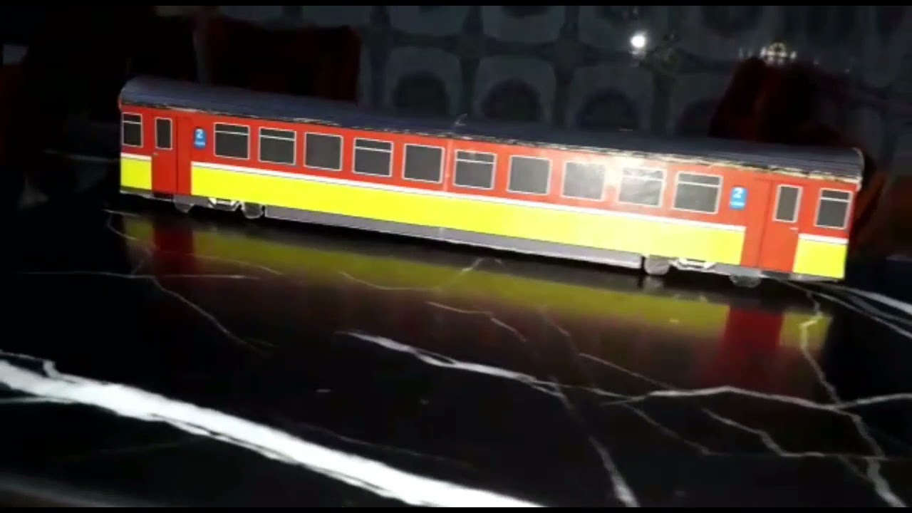 beautiful Moroccan buses and trains from Cardboard دائما الجديد أجمل حافلات وقطارات مغربية من كرتون