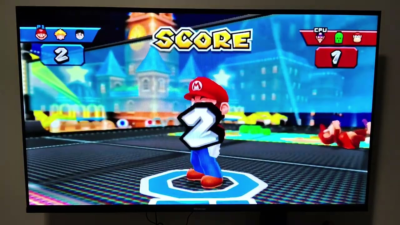 Gaming episode Mario sports mix the hard tournament of the Final star cup with extras part 1