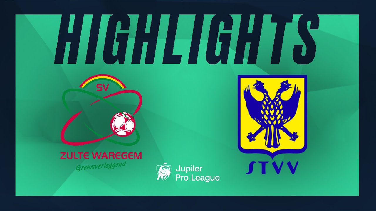 SV Zulte Waregem - STVV hoogtepunten