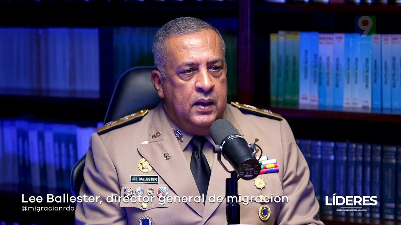 Exclusiva entrevista con Lee Ballester Director General de Migración | Líderes