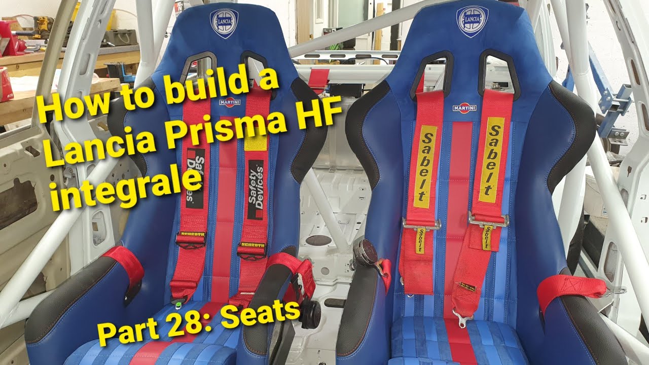 How to Build a Lancia Prisma HF integrale - Part 28 Seats
