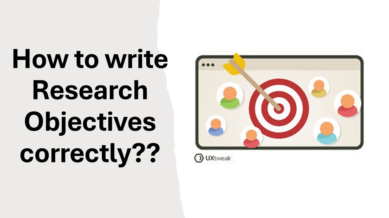 How to write Research Objectives? What should you include when writing sub-objectives?